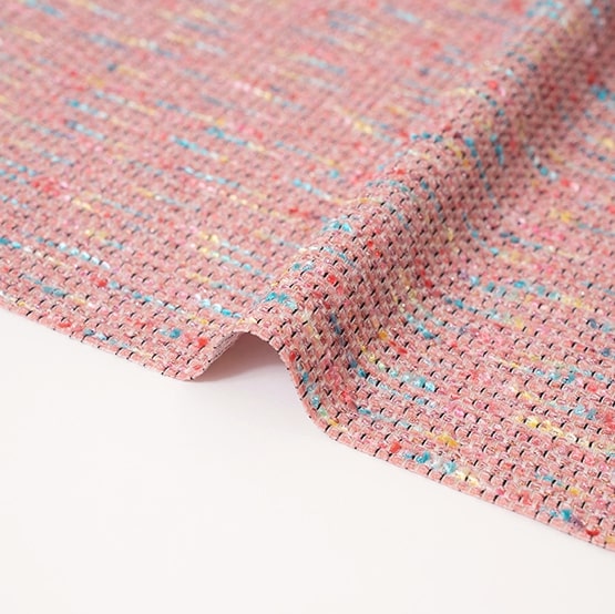 グラデーションフラッグヤーン使用のミックスファンシー