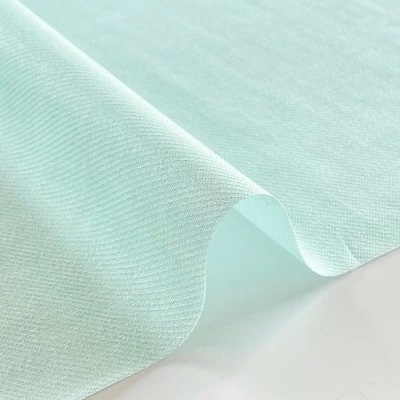 コットンキュプラ薄手のブルー生地