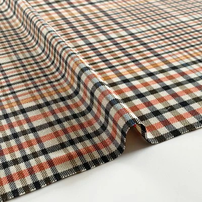 洗えるポリエステルチェック