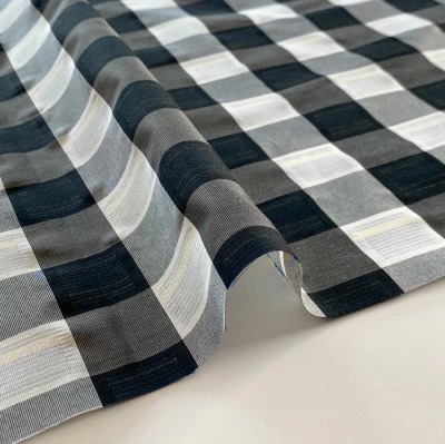 キュプラコットンチェック