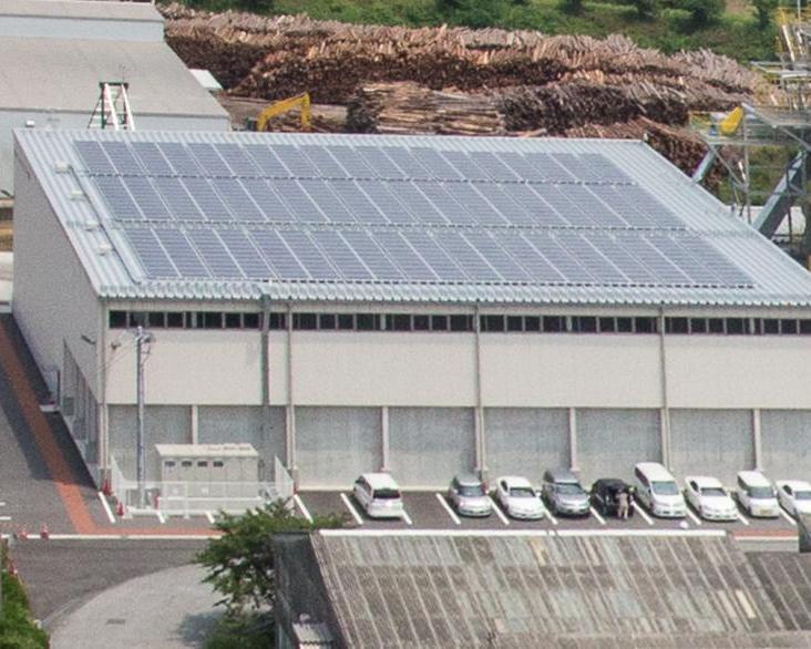 太陽光発電事業によるCO2削減